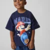 Toddler Super Mario Oversized Graphic T-Shirt