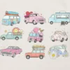 Toddler Trucks and Cars Graphic T-Shirt