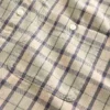 Twill Straight-Hem Shirt