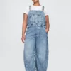 Ultrasoft Denim Horseshoe Overalls