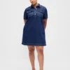 Ultrasoft Denim Mini Dress