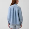 Ultrasoft Denim Oversized Shirt