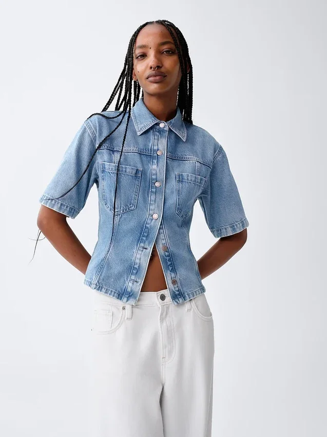 Ultrasoft Denim Pocket Shirt