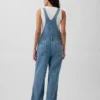 Ultrasoft Denim Relaxed Overalls