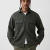 Ultrasoft Denim Relaxed Utility Shirt