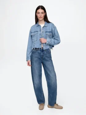 Ultrasoft Icon Denim Crop Jacket