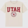 University of Utah Collegiate Seal Dark Graphic T-Shirt