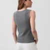 Variegated Rib Tank Top