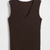 Variegated Rib Tank Top