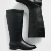 Vegan Leather Riding Boots