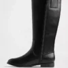Vegan Leather Riding Boots