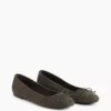 Vegan Suede Ballet Flats