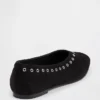Vegan Suede Ballet Flats