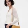 Vegan Suede Barrel Bag