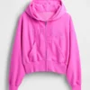 Vintagesoft 1969 Logo Zip Hoodie