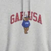 Vintagesoft Oversized Americana Logo Hoodie