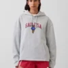 Vintagesoft Oversized Americana Logo Hoodie