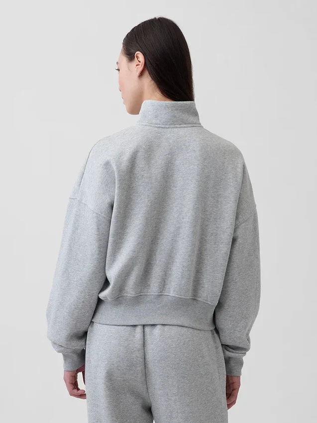 Vintagesoft Oversized Half-Zip Wedge Pullover