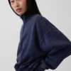 Vintagesoft Oversized Half-Zip Wedge Pullover