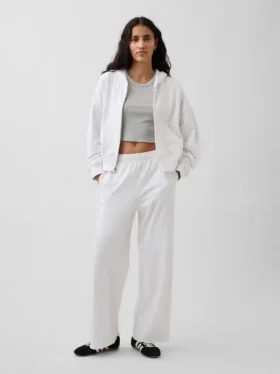 Vintagesoft Terry Wide-Leg Sweatpants