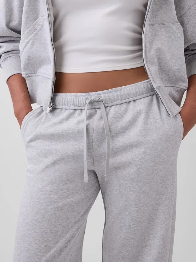 Vintagesoft Terry Wide-Leg Sweatpants