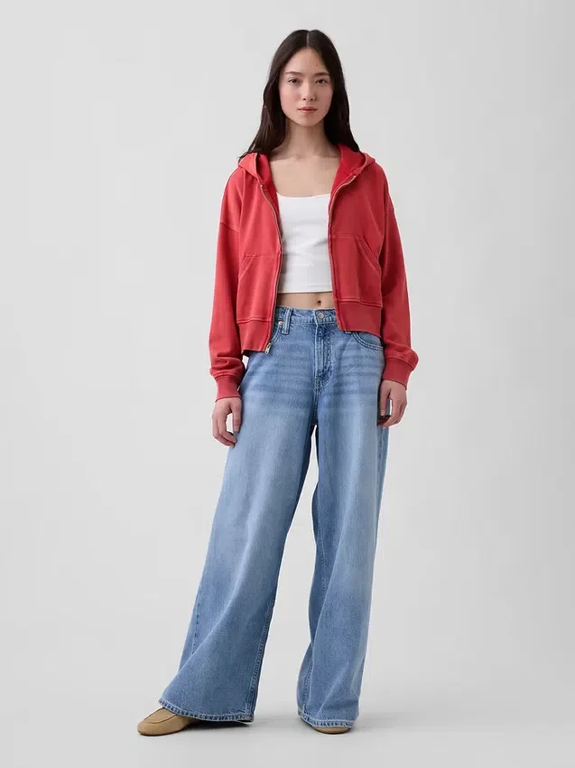 Vintagesoft Terry Zip Hoodie