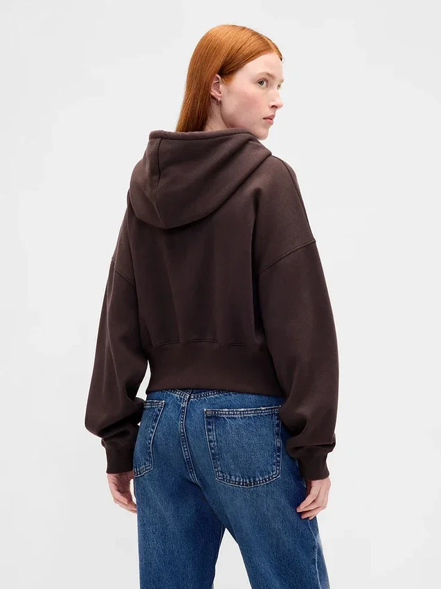 Vintagesoft Wedge Zip Hoodie