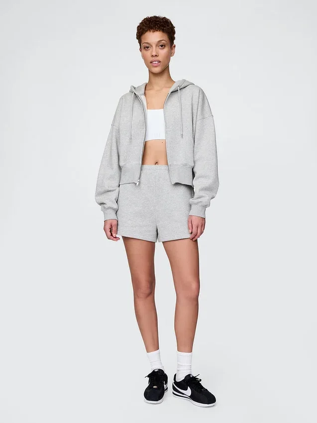 Vintagesoft Wedge Zip Hoodie