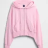 Vintagesoft Wedge Zip Hoodie