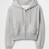 Vintagesoft Wedge Zip Hoodie