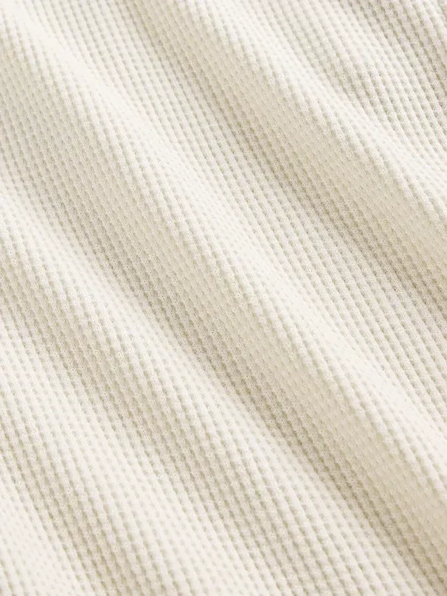 Waffle Wide-Leg Pj Pants