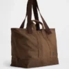Waxed Canvas Tote Bag